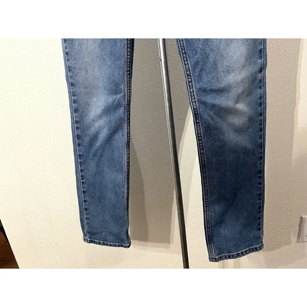 Levis 512 Denim Jean Women Size 12 30X32 Straight Leg Pants Stretch - Picture 2 of 9